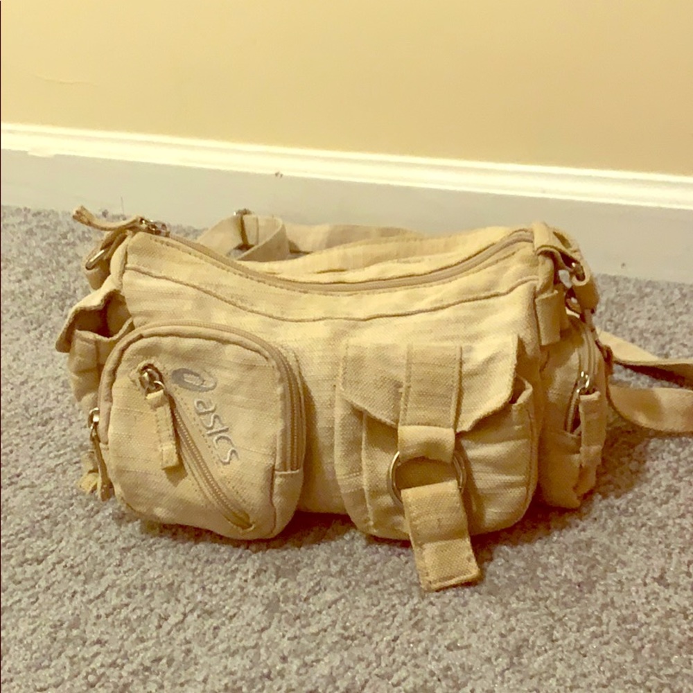 ASICS mini canvas bag
